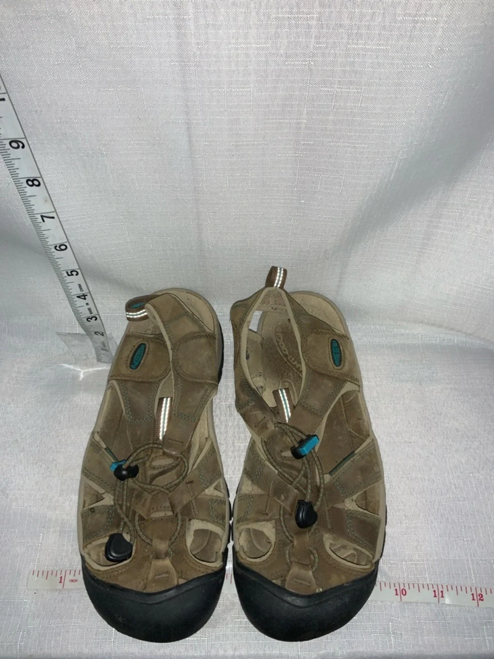 709 Keen Women's Brown Outdoor Sandals with Reinforced Toe